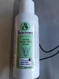 BELARAVERA - Natural body milk organic