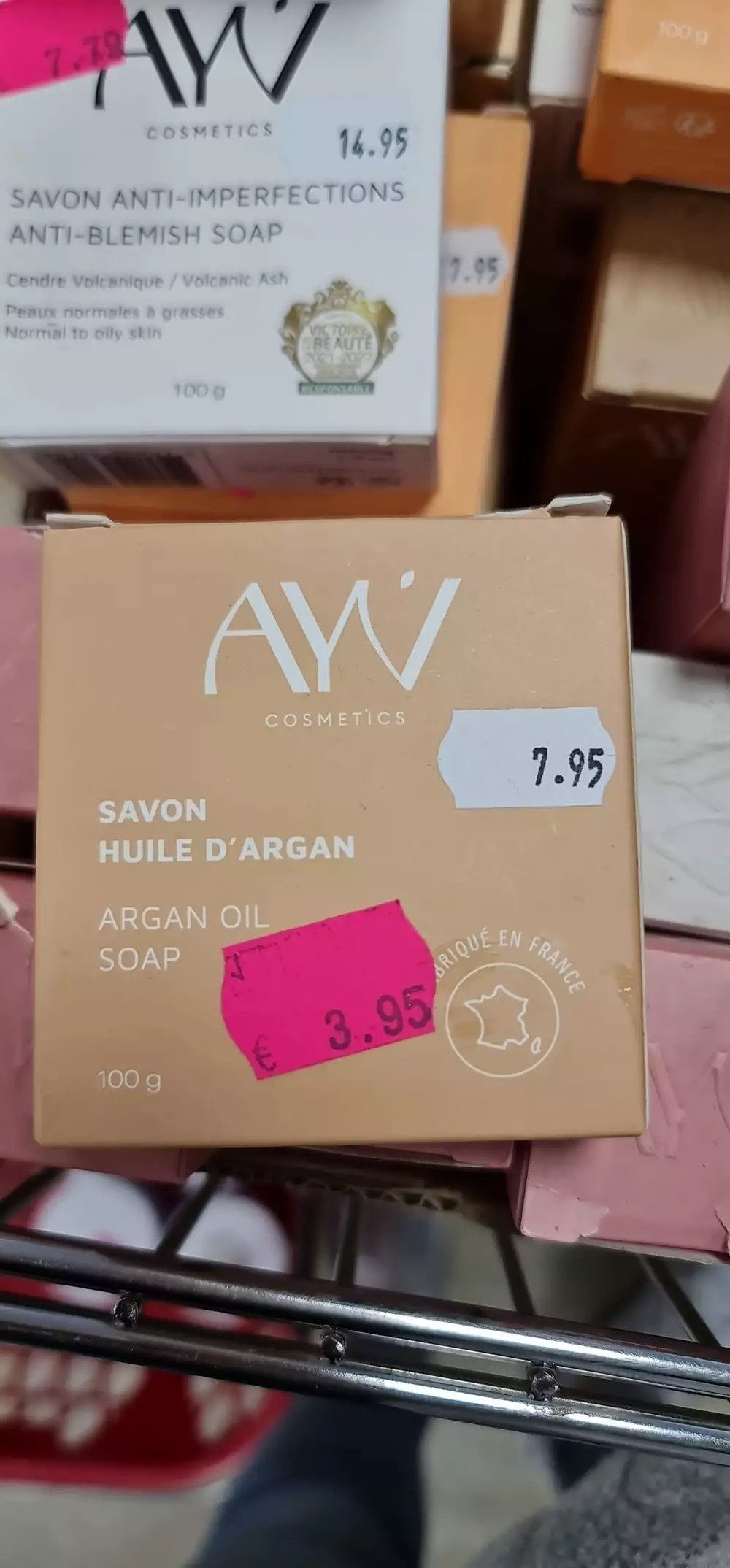 AYV COSMETICS - Savon huile d'argan