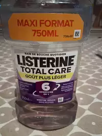 LISTERINE - Total care - Bain de bouche quotidien
