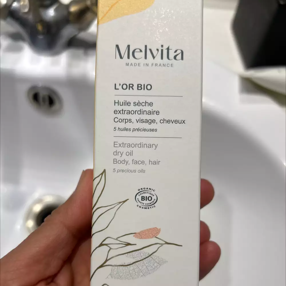 MELVITA - L'or bio - Huile sèche extraordinaire