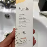 MELVITA - L'or bio - Huile sèche extraordinaire