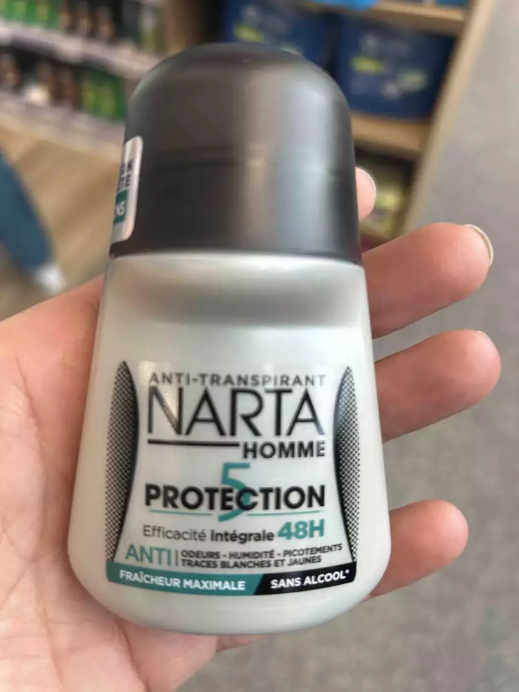 NARTA - Homme - Anti-transpirant protection 48h