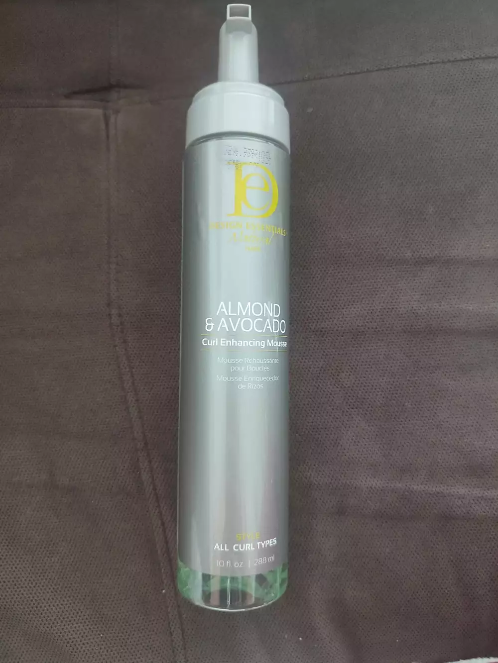 DESIGN ESSENTIALS - Almond & avocado - Mousse rehaussante pour boucles