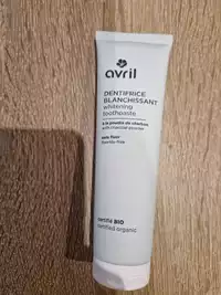 AVRIL - Dentifrice blanchissant certifié bio