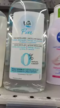 CARREFOUR SOFT - Pure - Eau micellaire 0% perfume colorant