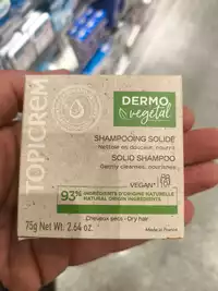 TOPICREM - Shampooing solide pour cheveux secs