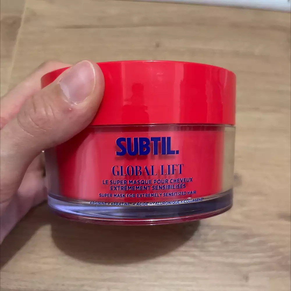 SUBTIL - Global Lift - Le super masque pour cheveux