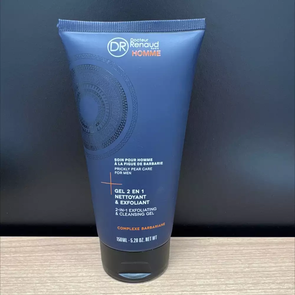 DR RENAUD - Homme - Gel 2 en 1 nettoyant & exfoliant