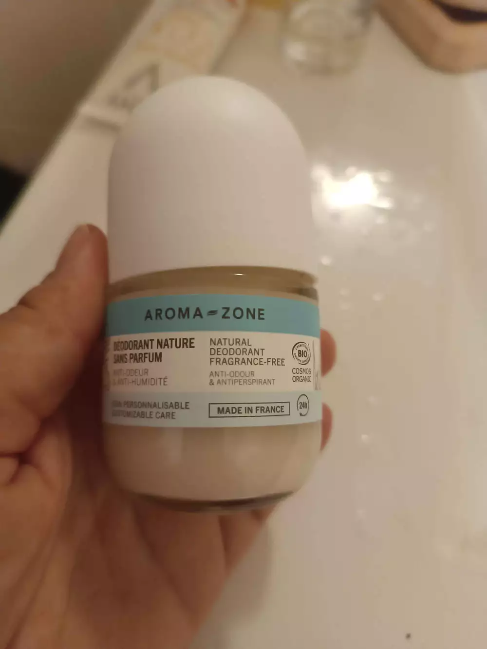 AROMA-ZONE - Déodorant nature sans parfum 24h