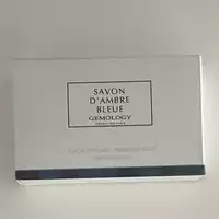 GEMOLOGY - Savon d’ambre bleue parfumé