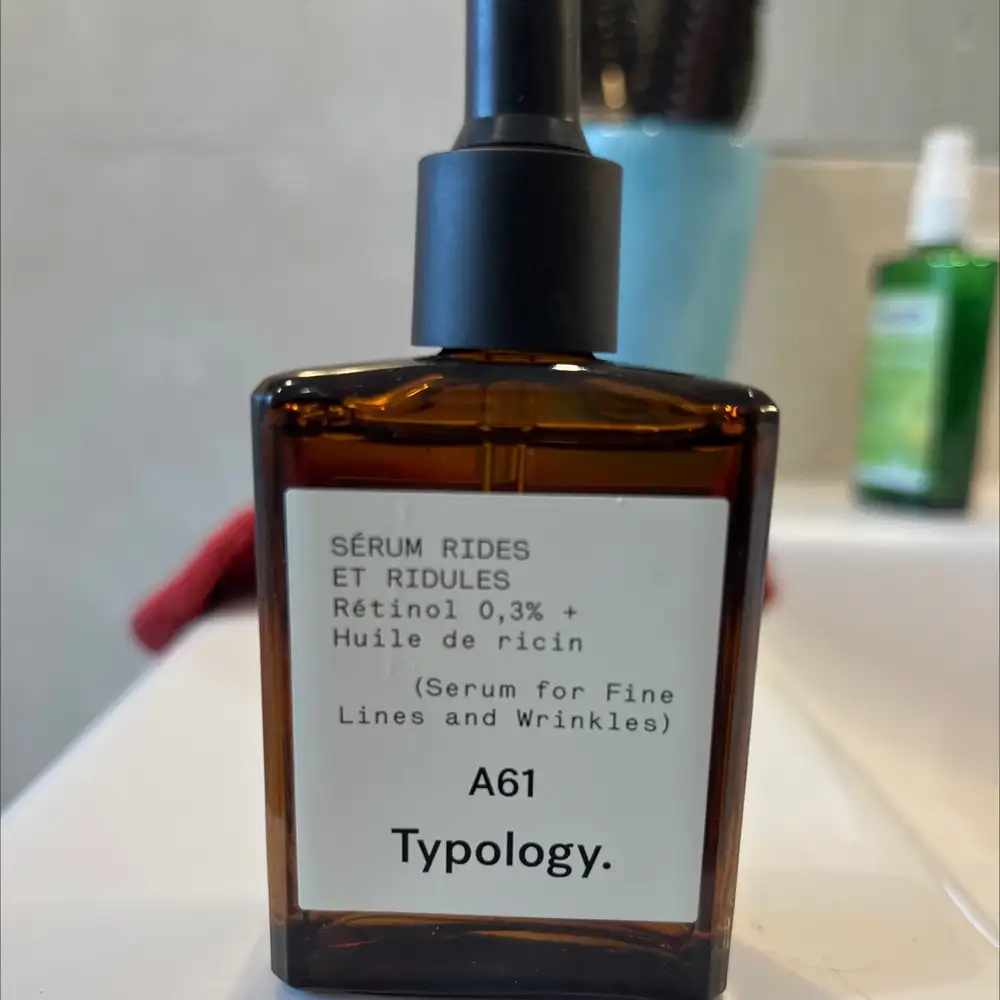 TYPOLOGY - A61 - Sérum rides et ridules