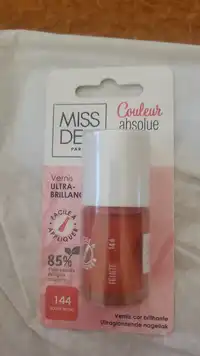 MISS DEN - Vernis ultra-brillance 144 rouge rétro