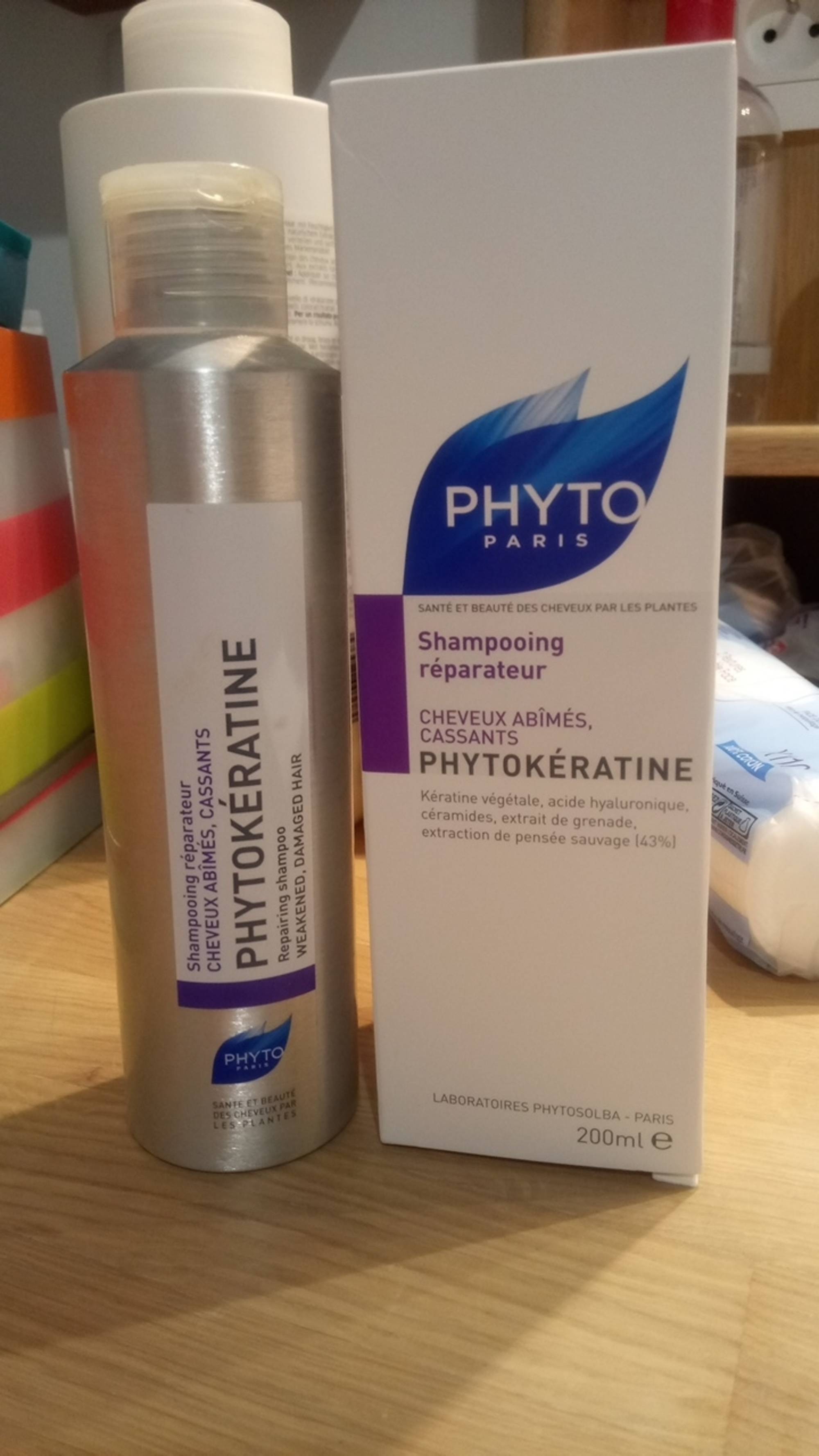 PHYTO - Phytokératine shampooing réparateur 