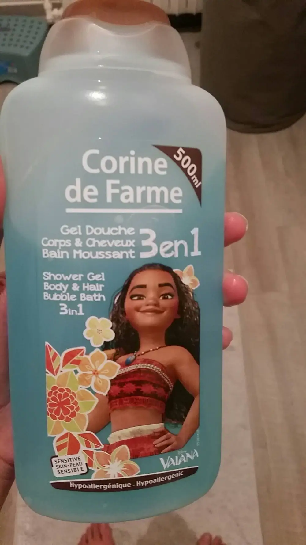 CORINE DE FARME - Vaiana - Gel douche 3 en 1