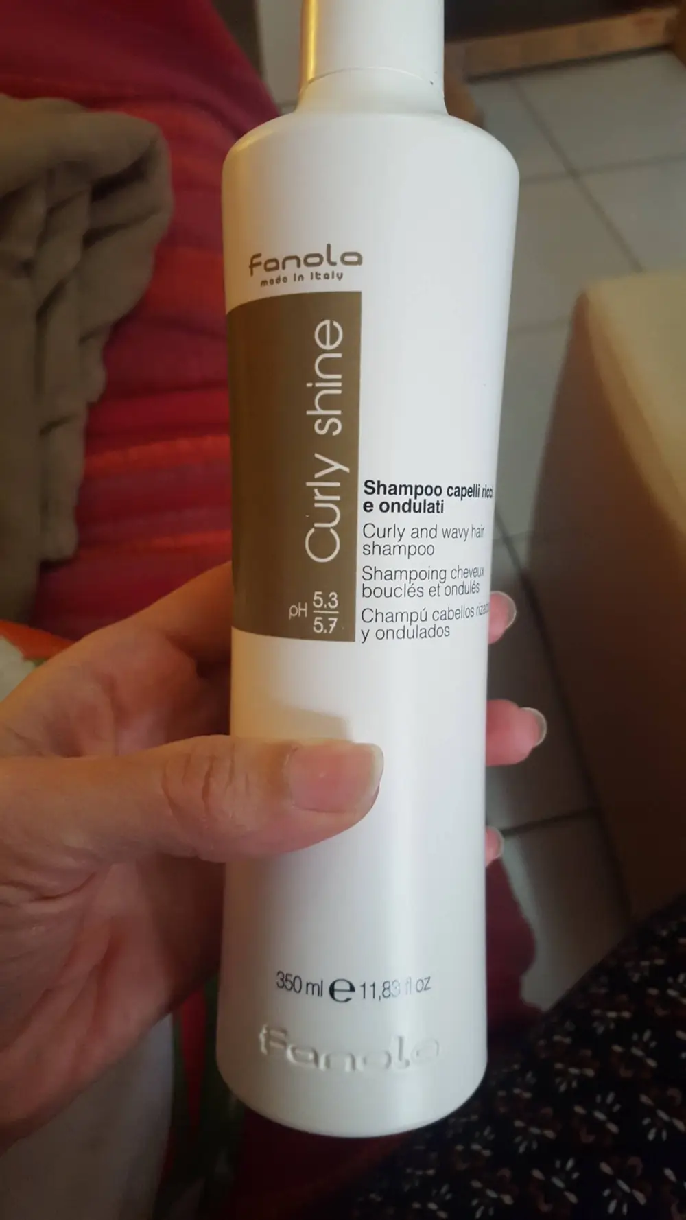 FANOLA - Curly shine - Shampooing cheveux bouclés et ondulés