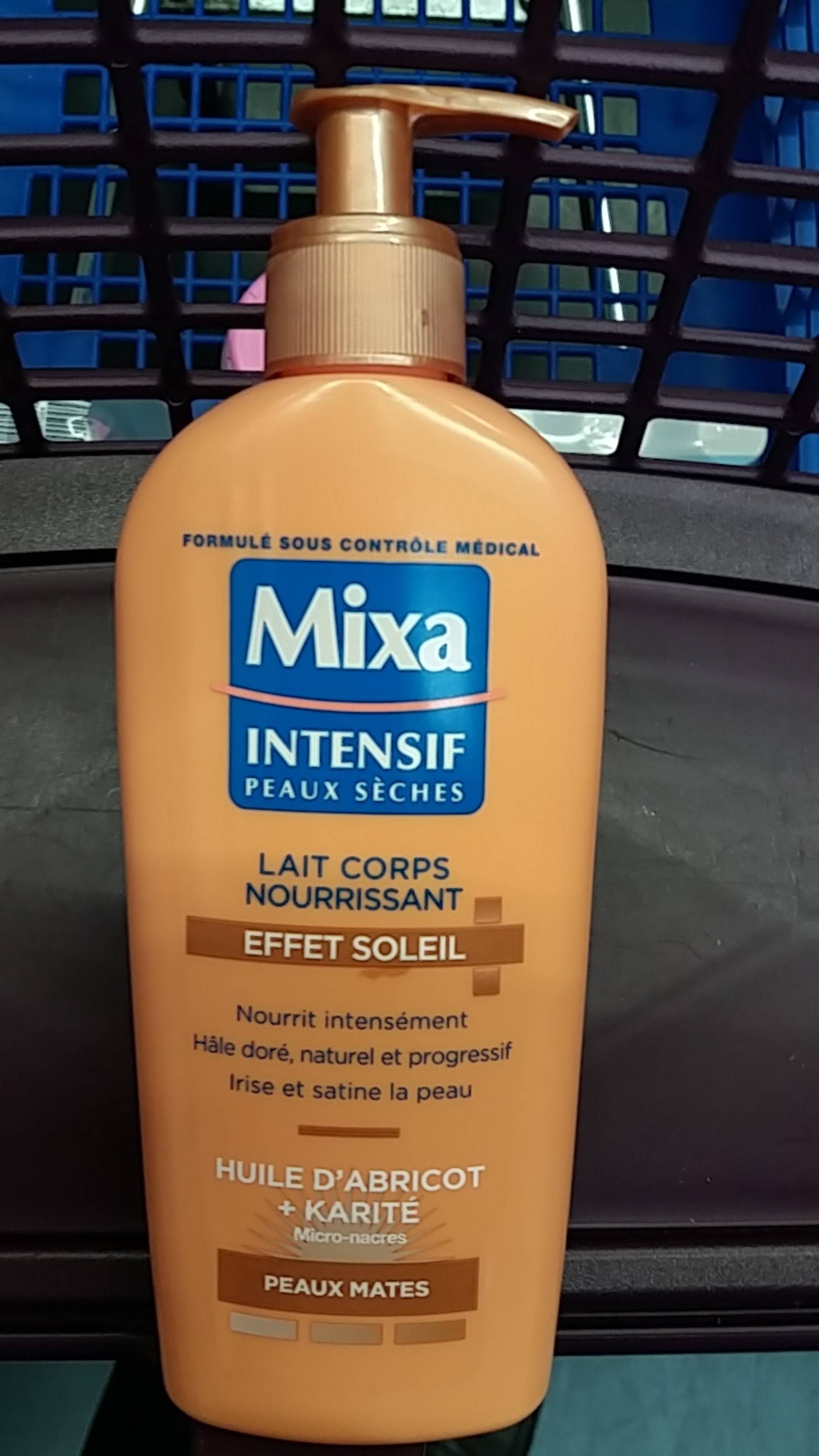 Composition MIXA Intensif peaux sèches lait corps nourrissant effet soleil  - UFC-Que Choisir