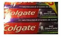 COLGATE - Dentifrice à la menthe fraîche