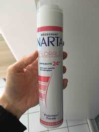 NARTA - Florale - Déodorant fraîcheur efficacité 24h