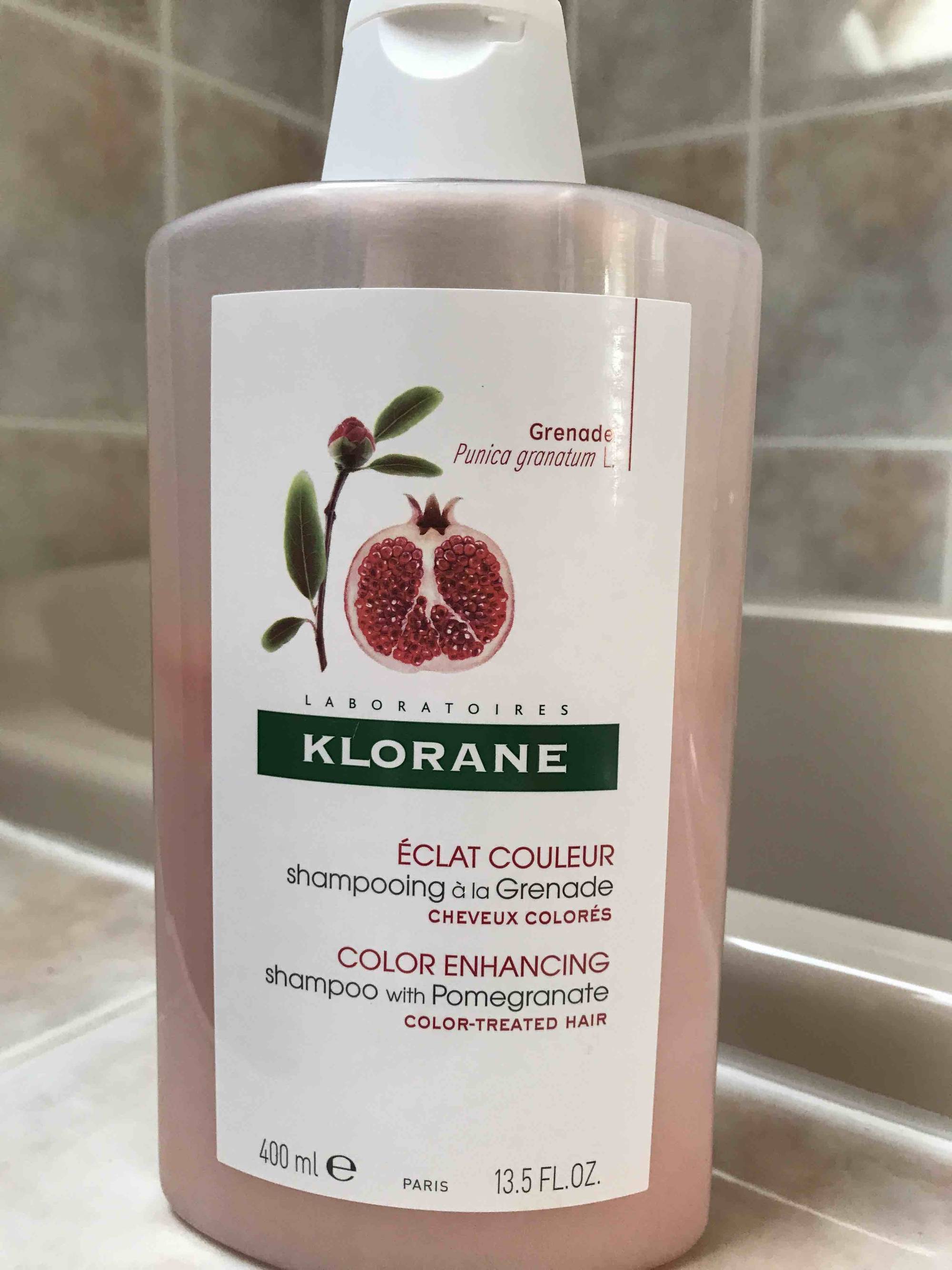 KLORANE - Éclat couleur - Shampooing à la grenade