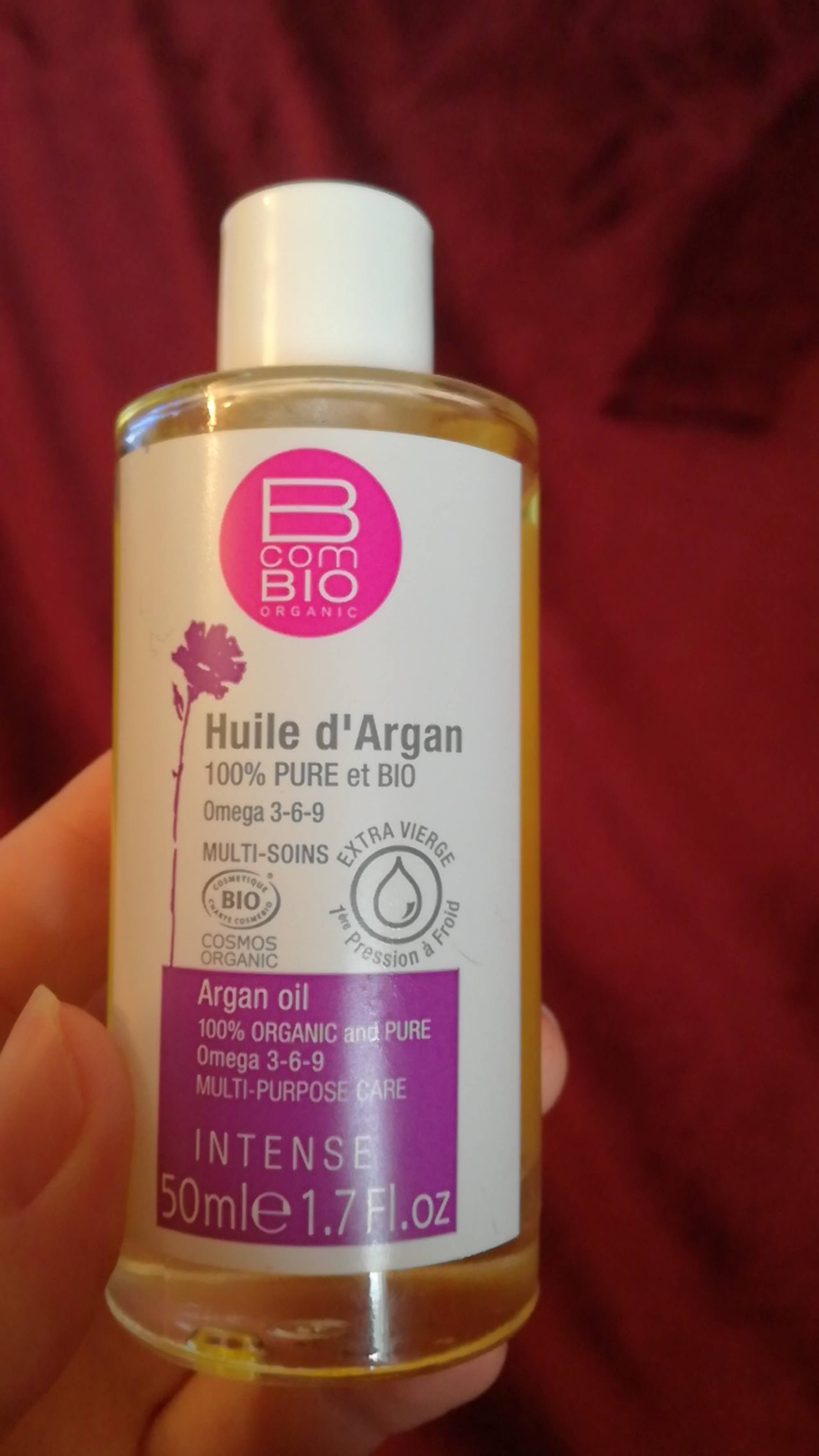 B COM BIO - Huile d'Argan 100% pure et bio - Multi-soins 