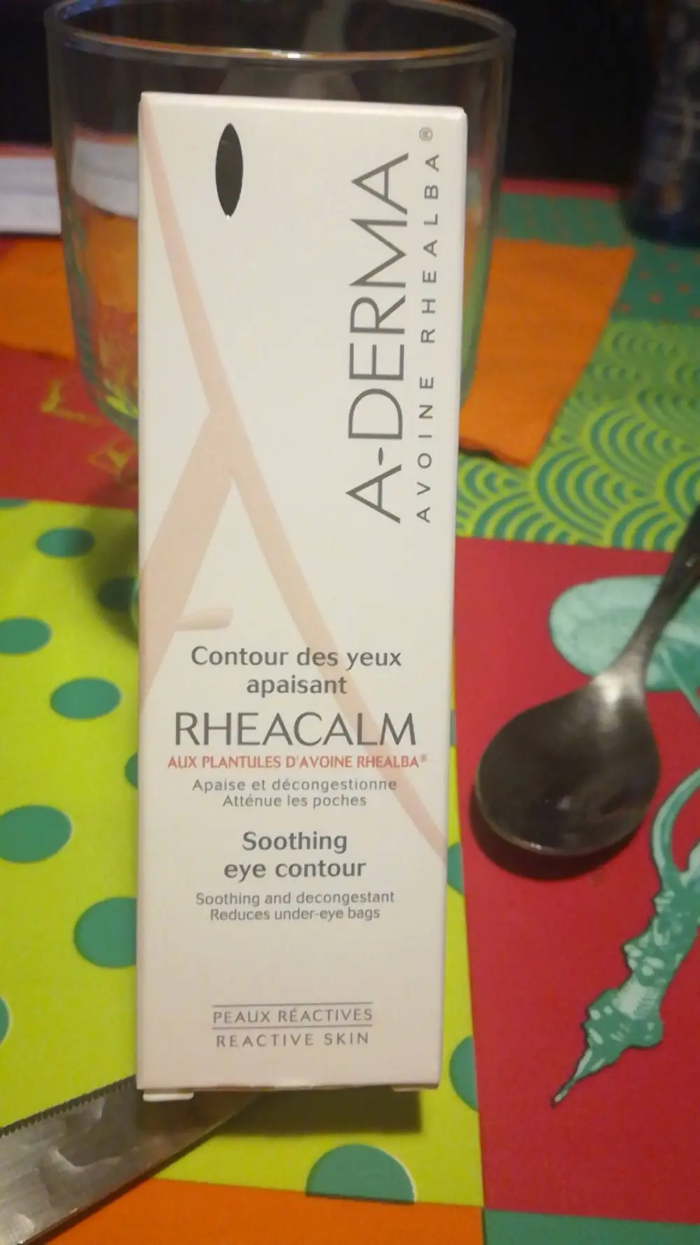 A-DERMA - Rheacalm - Contour des yeux apaisant 