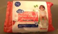 AUCHAN - Baby - Lingettes Papier toilette