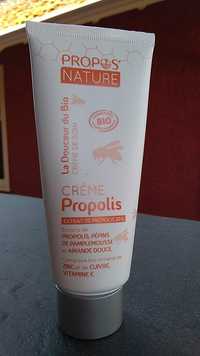 PROPOS'NATURE - Crème Propolis - Crème de soin