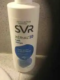 SVR - Xérial 10 - Lait corps