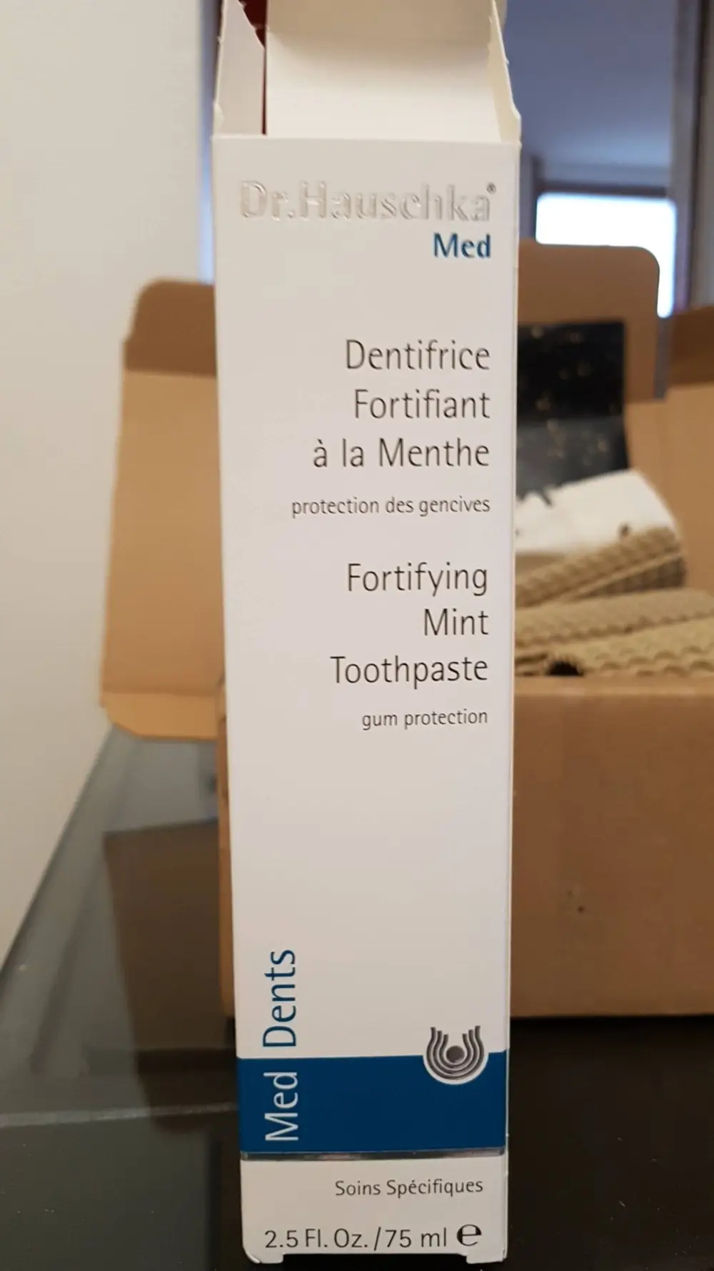 DR. HAUSCHKA - Med - Dentifrice fortifiant à la menthe