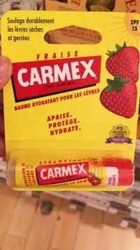 CARMEX - Fraise - Baume hydratant pour les lèvres spf 15