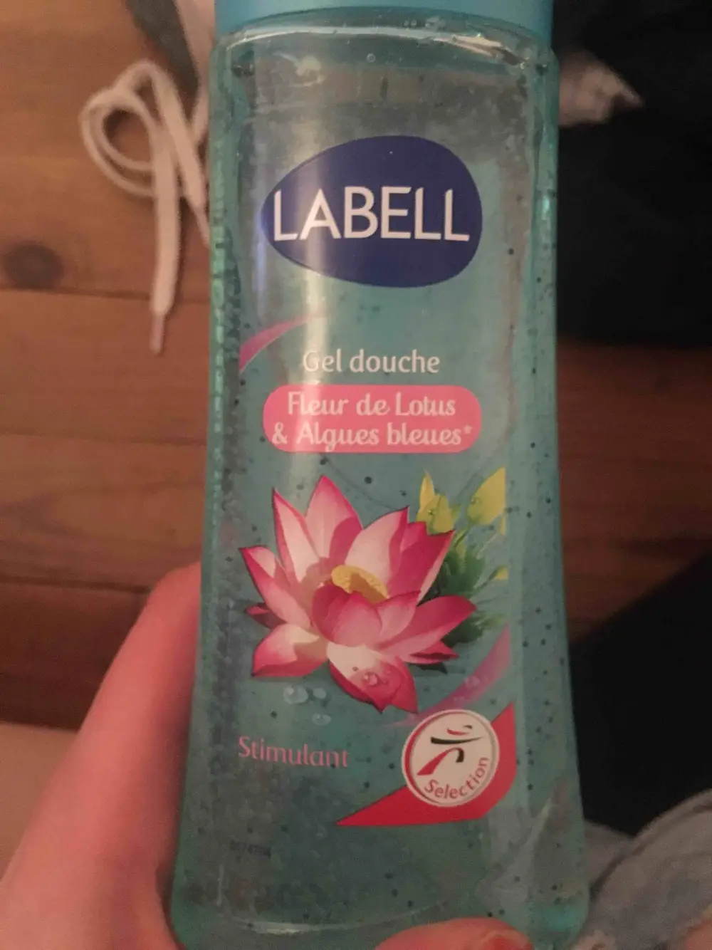 LABELL - Gel douche fleur de lotus & algues bleues