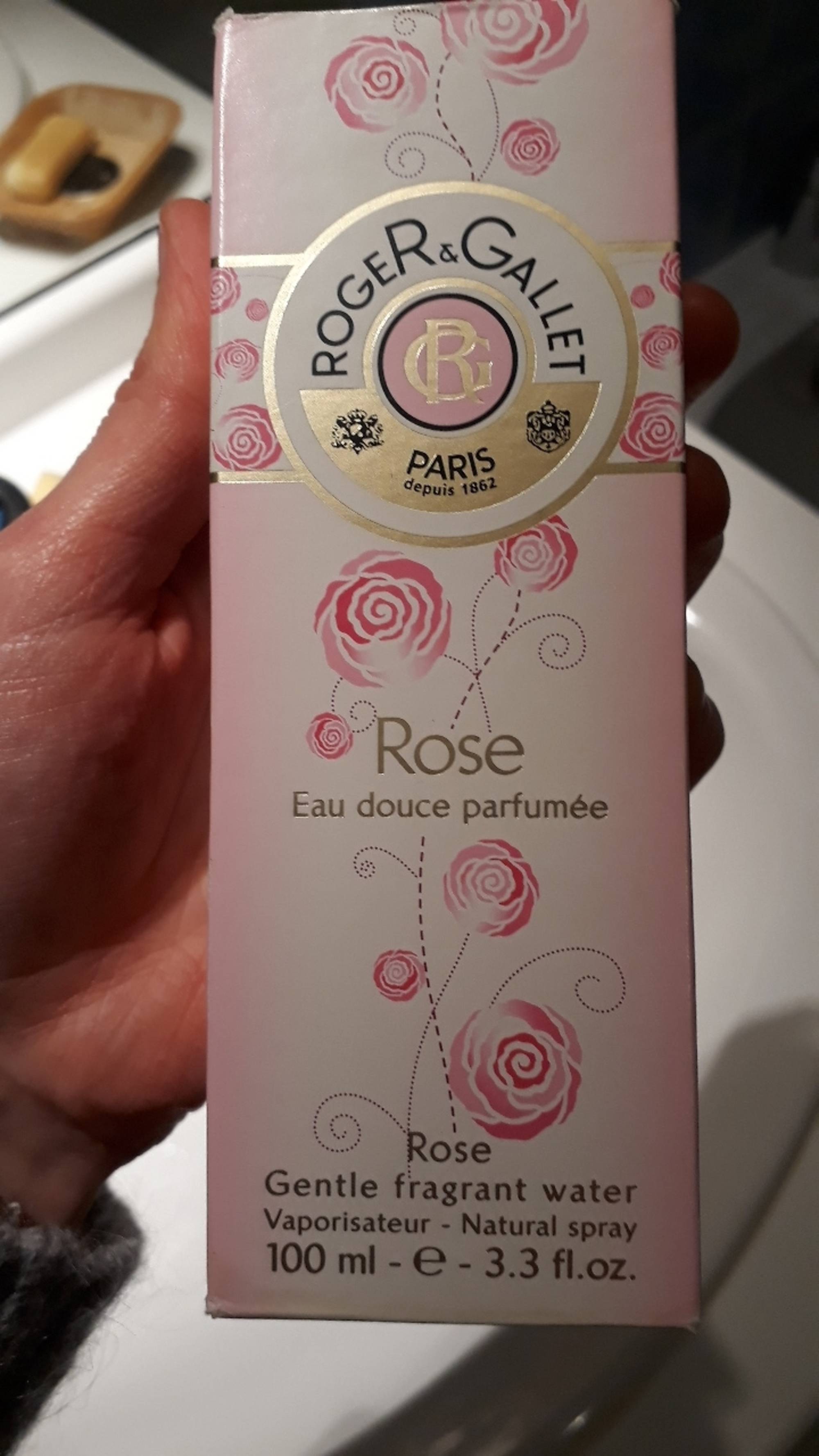 ROGER & GALLET - Rose - Eau douce parfumée 