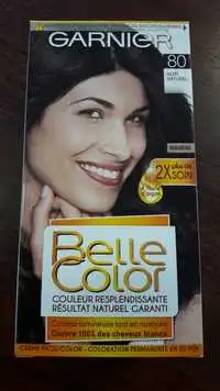 GARNIER - Belle color - Coloration permanente 80 noir naturel