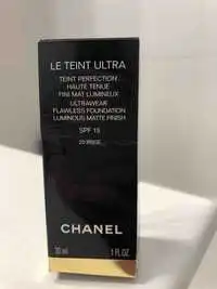 CHANEL - Le teint ultra SPF 15 20 beige