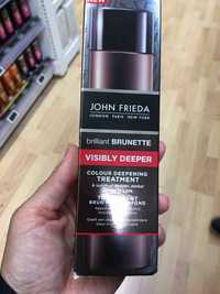 JOHN FRIEDA - Visibly deeper - Colour deepening treatment 