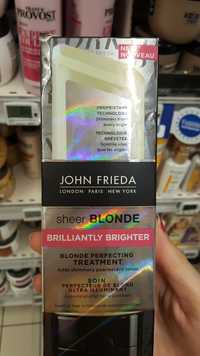 JOHN FRIEDA - Sheer blonde - Soin perfecteur de blond ultra illuminant