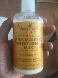 SHEA MOISTURE - Raw shea butter - Extra-moisture transitioning milk shea moisture