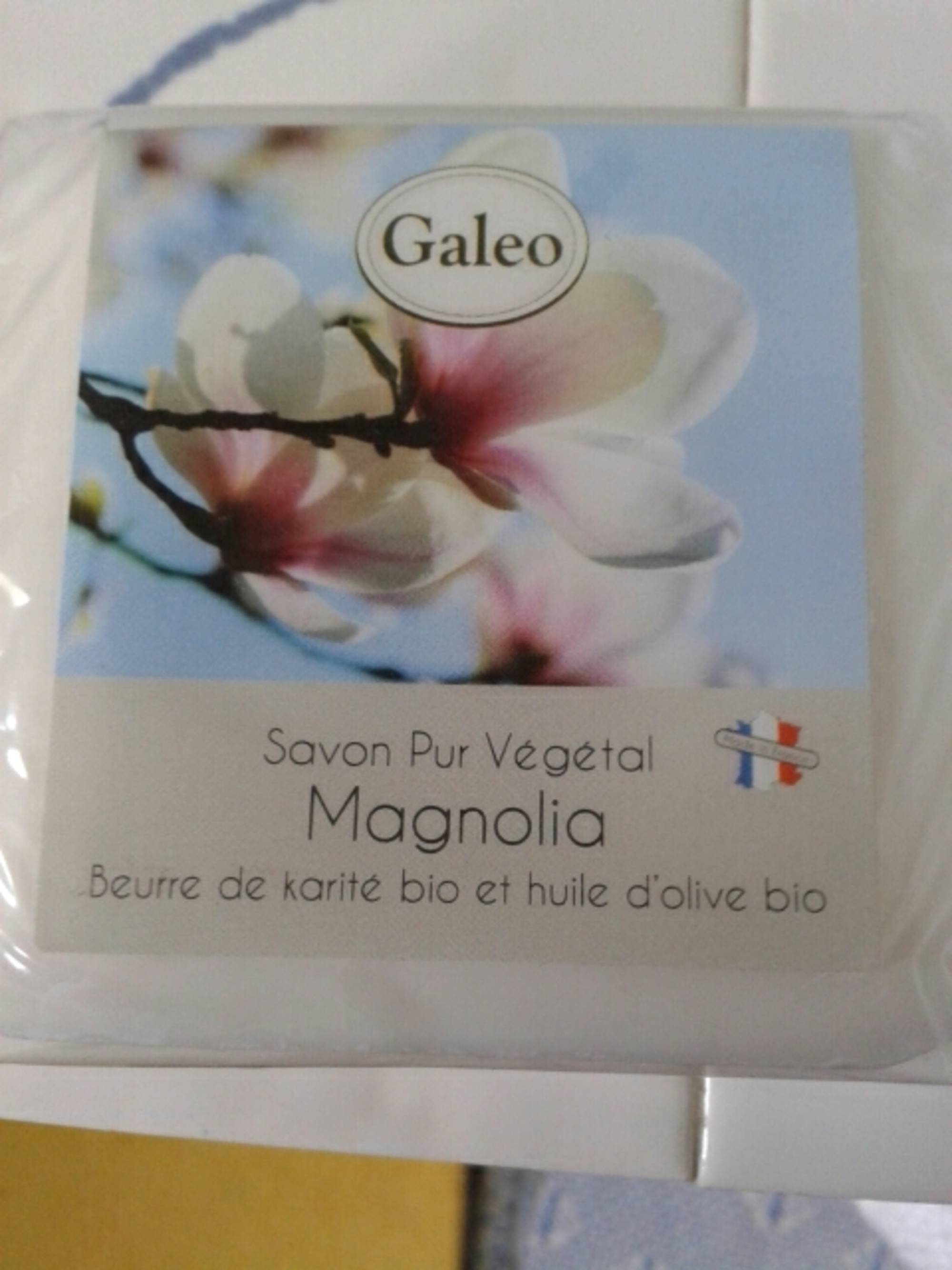 GALEO - Savon pur végétal magnolia