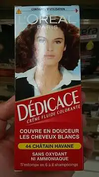 L'ORÉAL - Dédicace - Crème fluide colorante 44 châtain havane