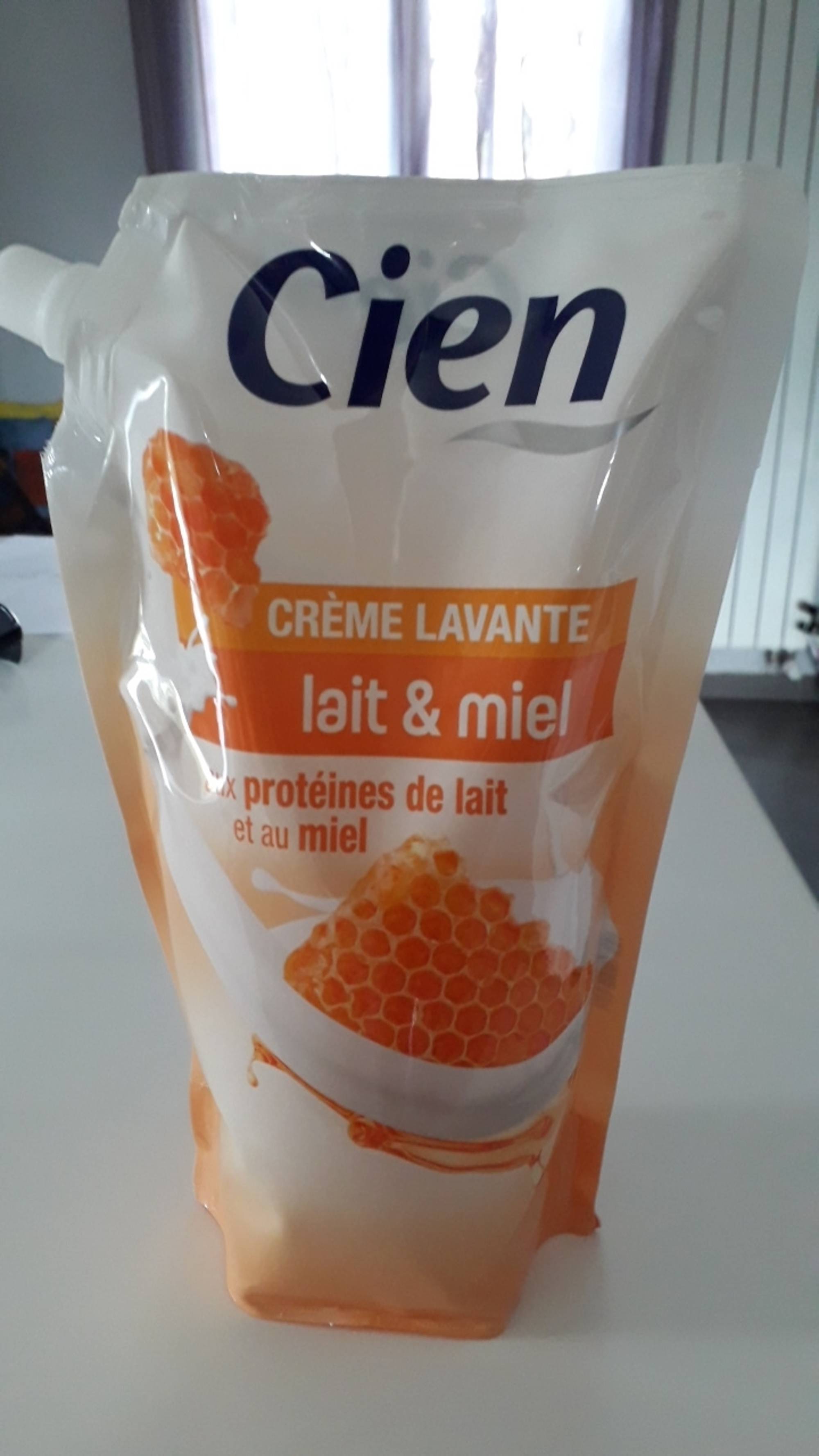 CIEN - Crème lavante lait & miel
