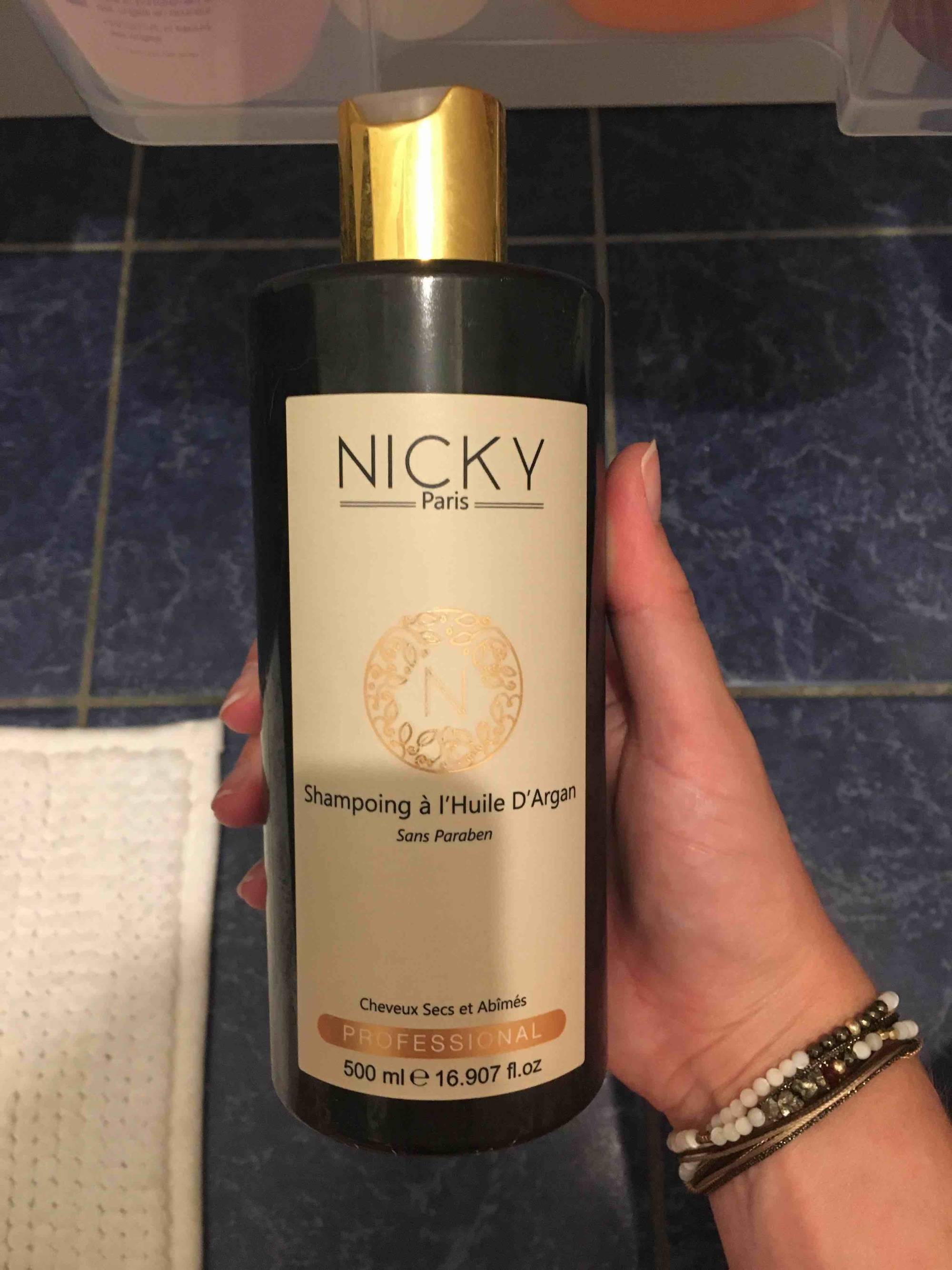 NICKY - Shampoing à l'huile d'argan