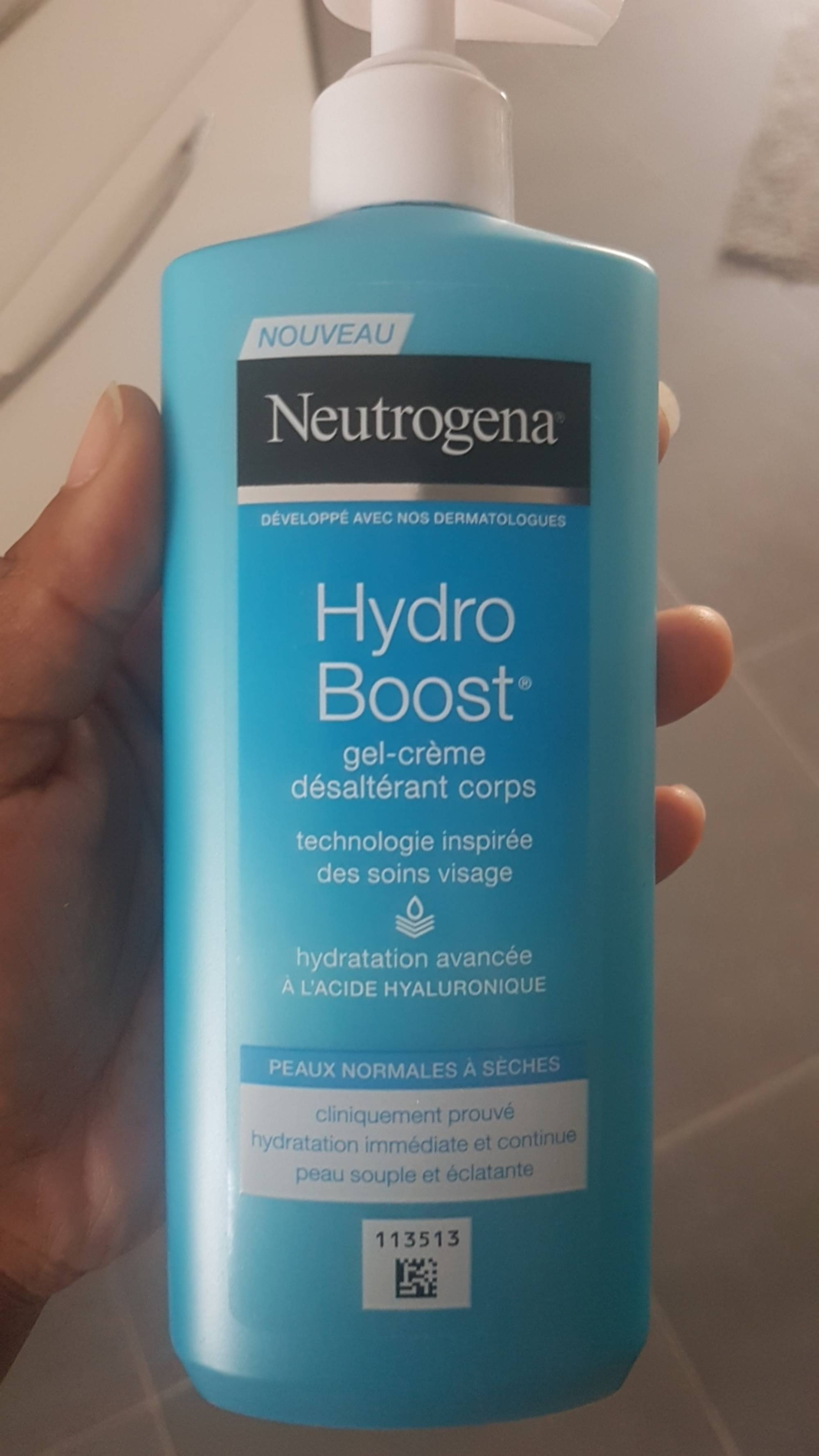 NEUTROGENA - Hydro boost - Gel crème désaltérant corps