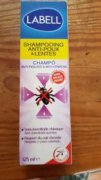 LABELL - Shampooing anti-poux & lentes