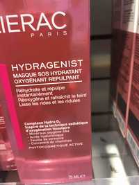 LIÉRAC - hydragenist - Masque sos hydratant oxygénant repulpant