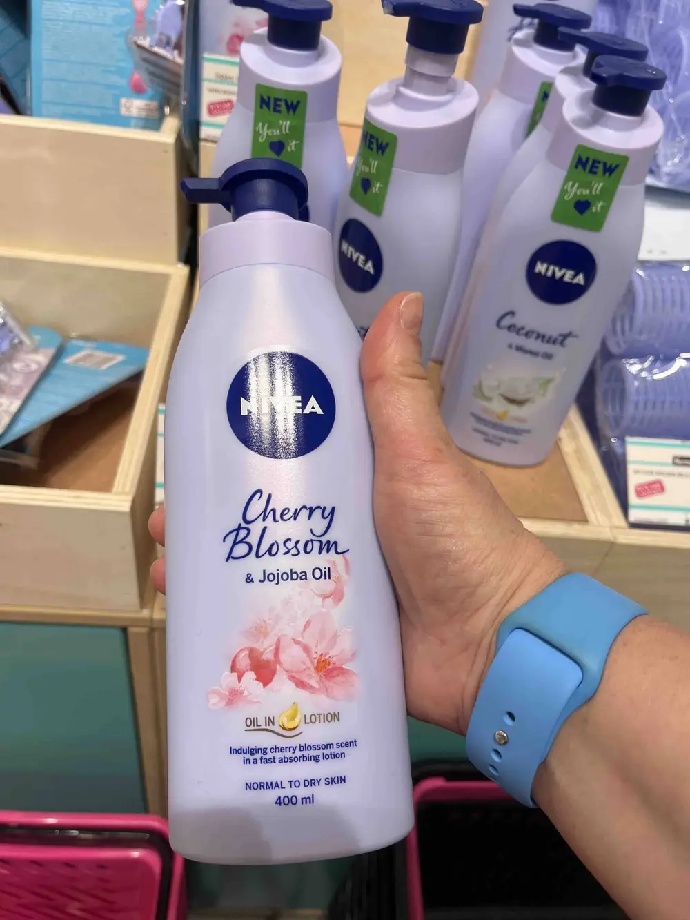 NIVEA - Cherry blossom & jojoba oil - Lotion
