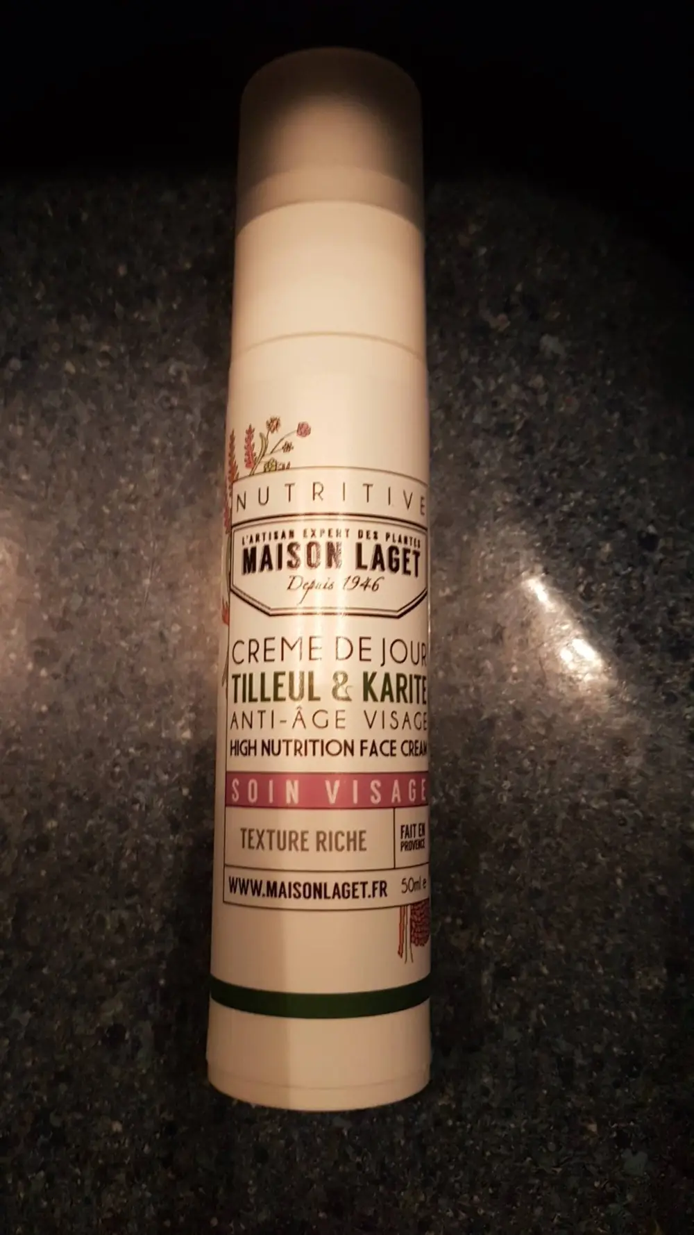 MAISON LAGET - Tilleul & karité - Crème de jour anti âge