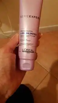 L'ORÉAL - Prokeratin liss unlimited - Thermo-crème de lissage