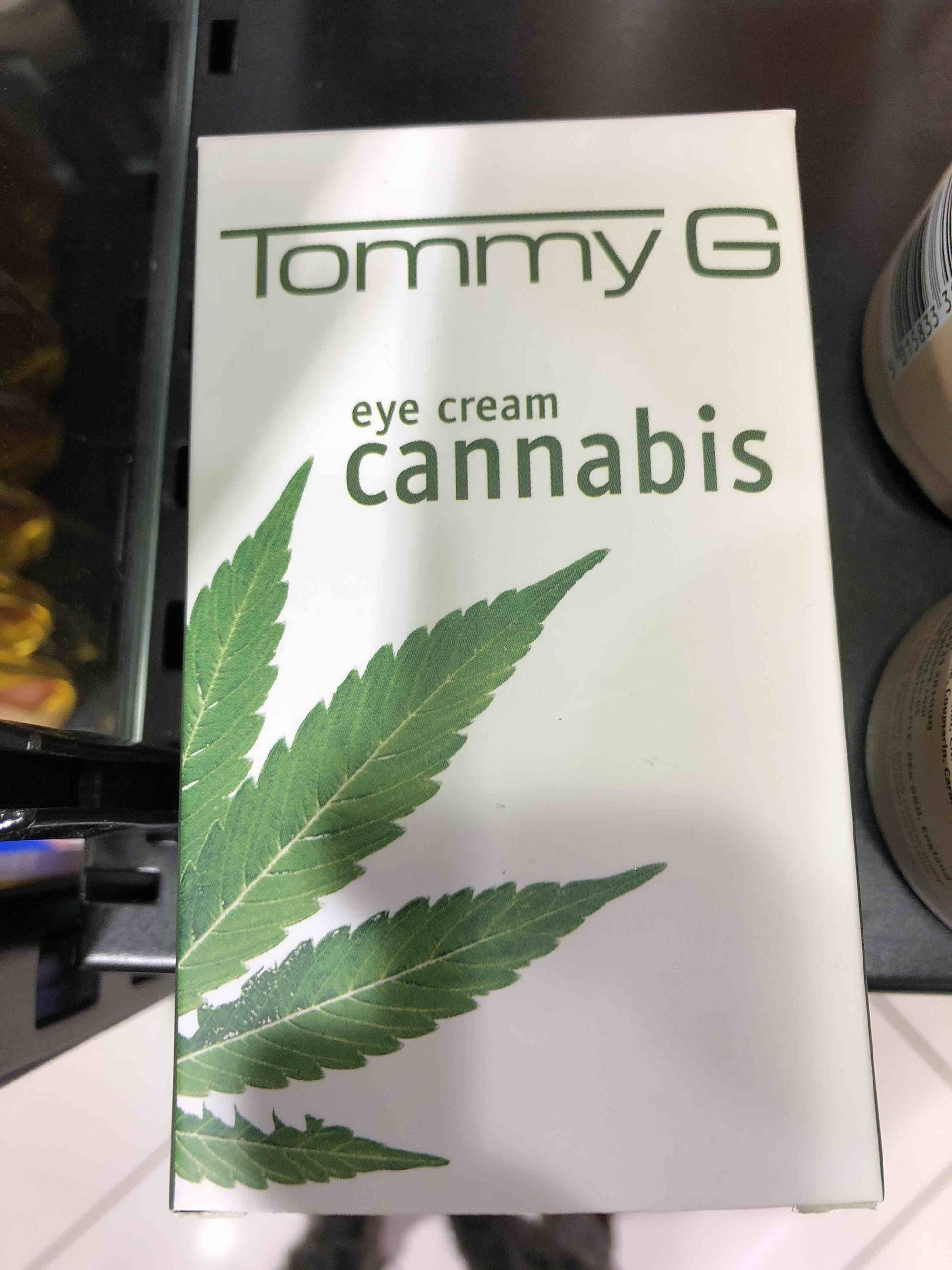 TOMMY G - Eye cream cannabis 