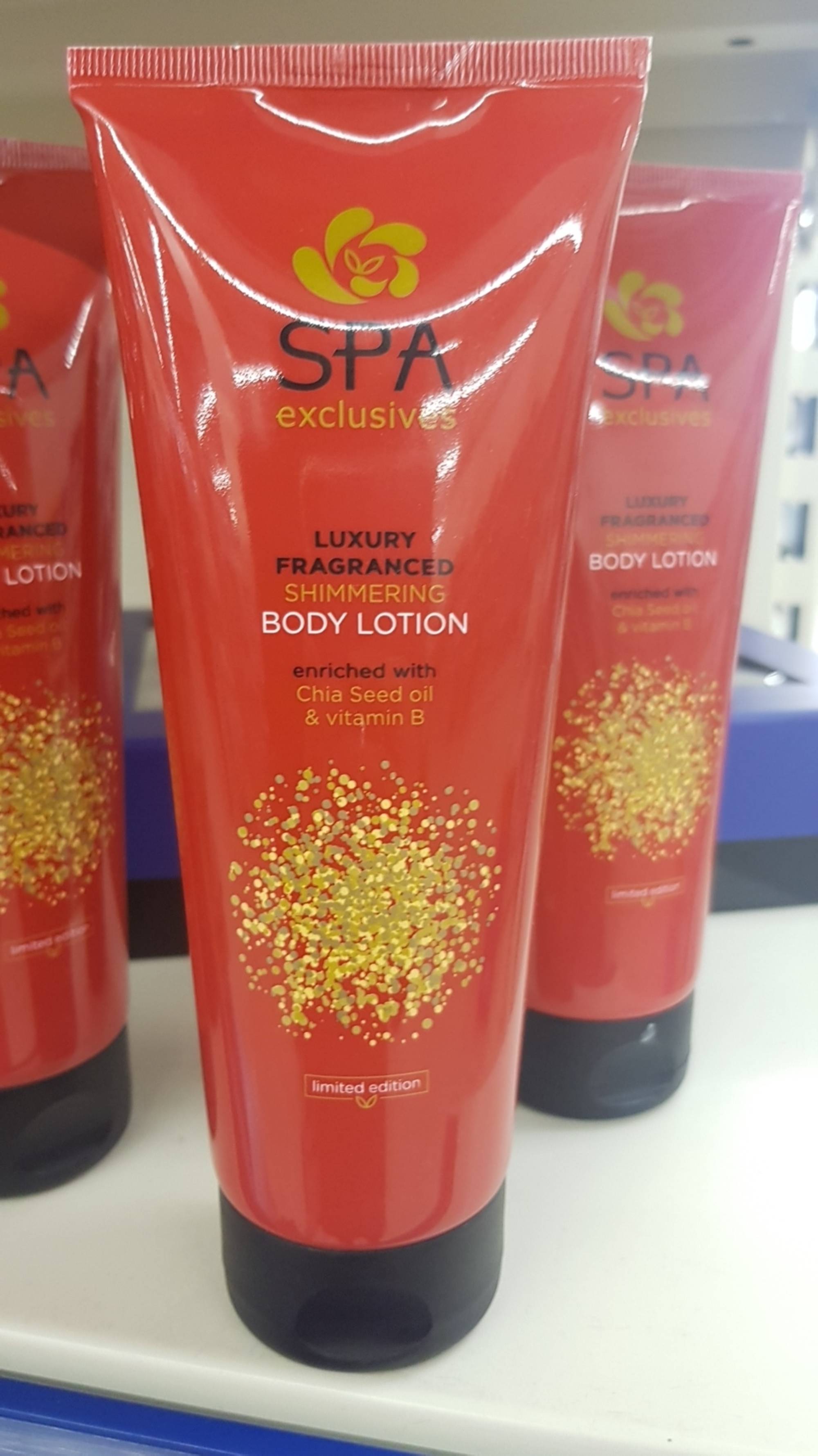 SPA EXCLUSIVES - Luxury fragrance shimmering - Body lotion