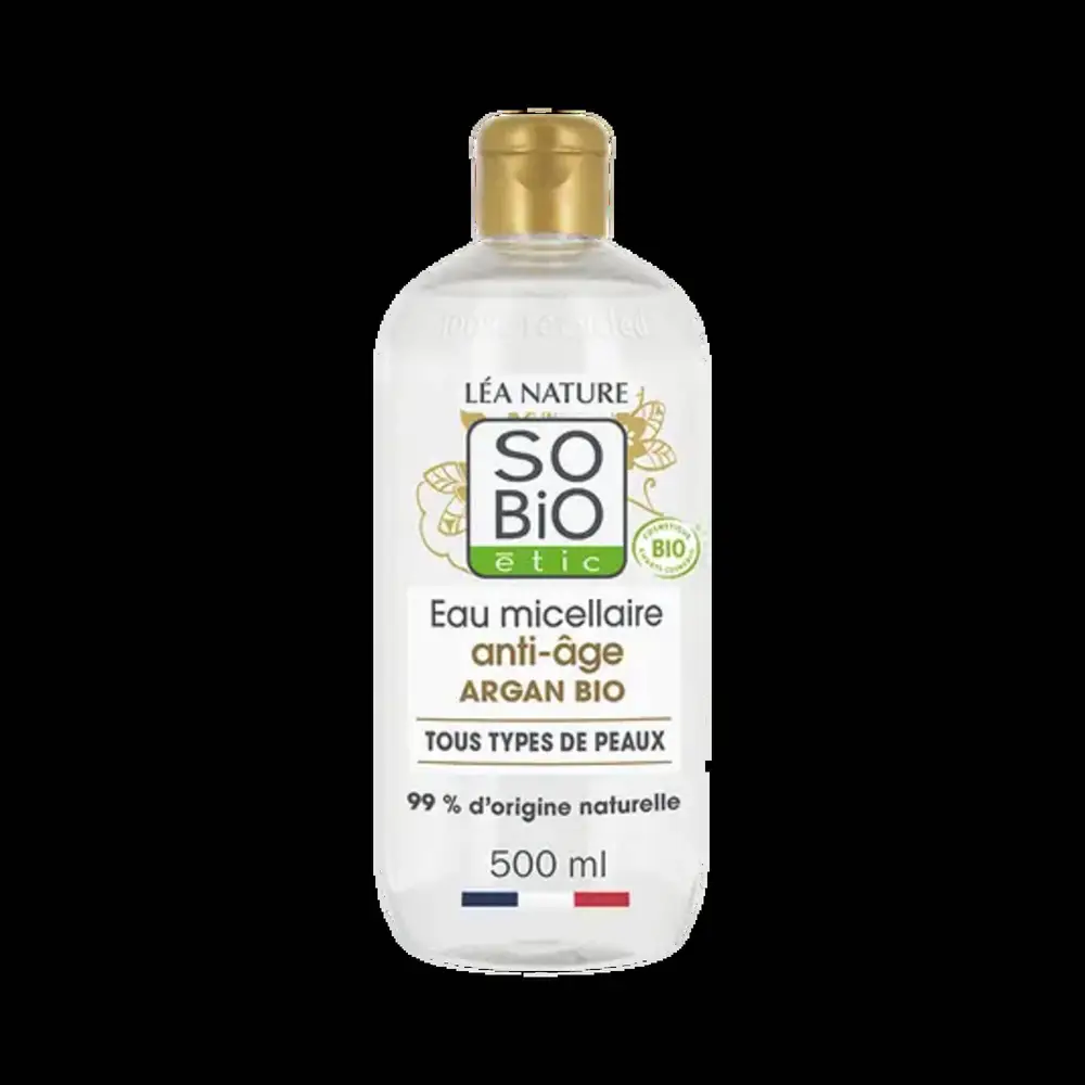 SO'BIO ÉTIC - Eau micellaire anti-âge - Argan bio